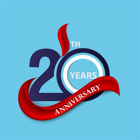 20th Anniversary Logo Anniversary Logo Logos Logo Design Images And