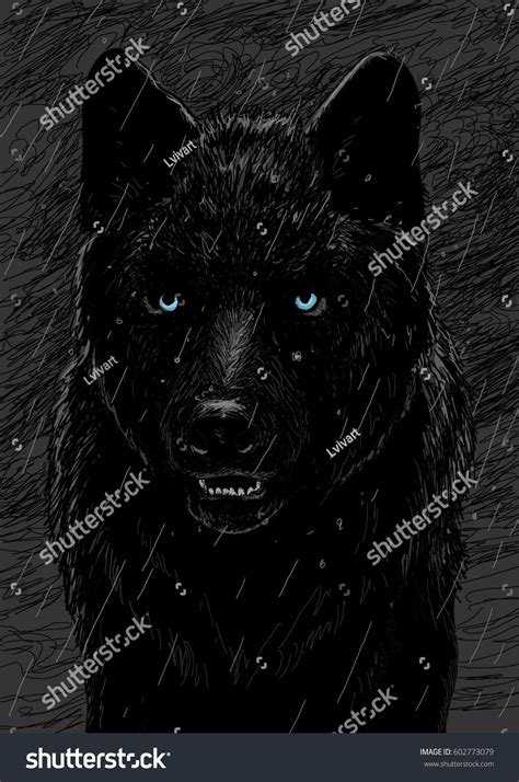 Beautiful Black Blue Eyes Wolves Pictures
