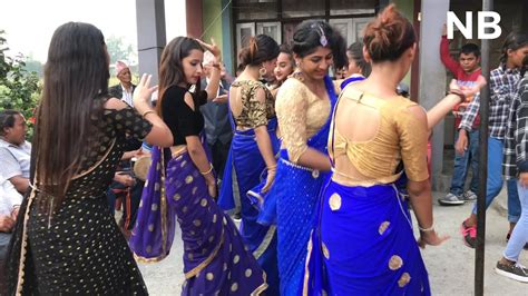 nepali wedding dance panche baja 2018 youtube