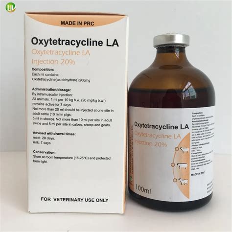 Oxytetracycline Hcl Injection Vet Pharma Animal Medication Buy Long