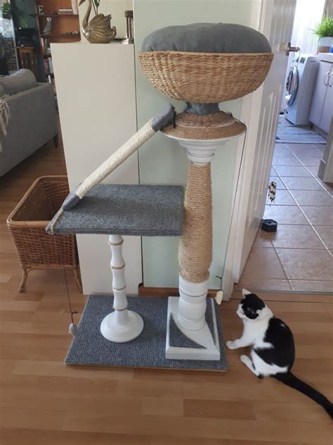About 10% of these are interactive toys, 1% are pet toys, and 1% are catnip toys. #diy #cat tree #cat condo #cat scratcher Had a couple of ...