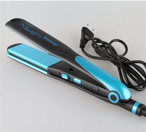 Km 2209 Professional Hair Flat Iron Curler Hair Straightener Irons 110v