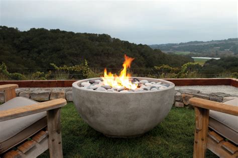 fire bowls add spark to your backyard setup sunset magazine fire pit fire bowls diy fire pit