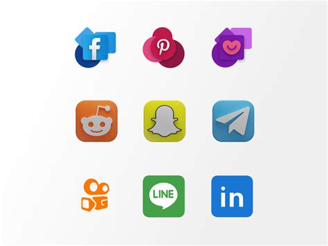 Free Social Media Icon Pack By Iconshock And Bypeople On Dribbble