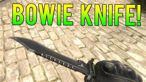 Cs Go New Bowie Knife Gameplay Showcase Youtube