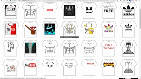 Roblox T Shirt Designs That Go With Roblox Free Shirt Designs