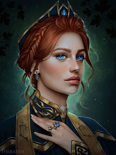 Mary By Therarda On Deviantart Fantasy Art Women Character Portraits