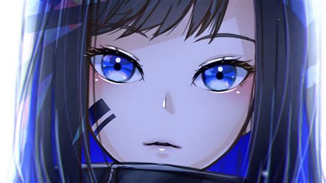Blue Eyes Anime Girl Hd Anime Girl Wallpapers Hd Wallpapers Id 87527