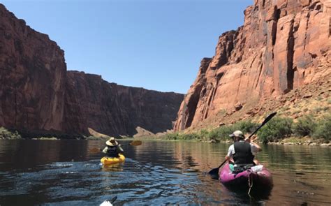 kayak along the colorado river with kayak the colorado in arizona
