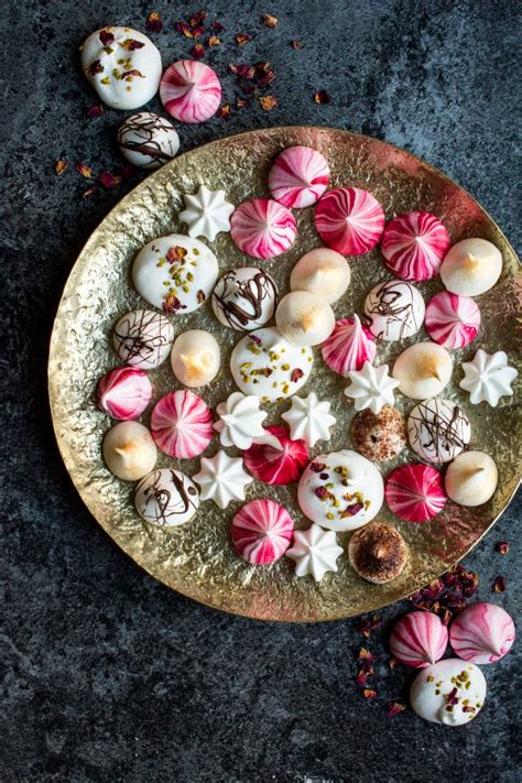 Festive Vegan Meringue Kisses Lauren Caris Cooks Recipe Vegan