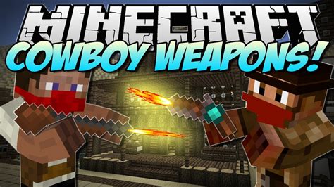 Minecraft Cowboy Weapons Flintlock Weapons Mod Mod Showcase 1