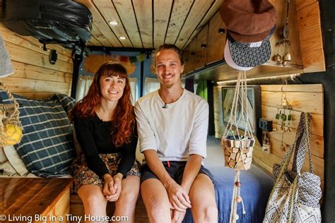 Living Big In A Tiny House Epic Off Grid Van Conversion For Full Time