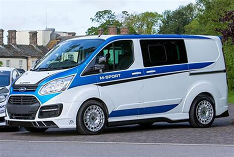 Ford Transit Custom Van Gets M Sport Treatment
