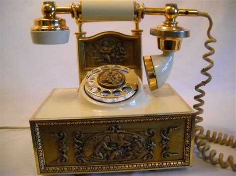 Vintage French Victorian Rotary Phone Vintage Phones Vintage Telephone