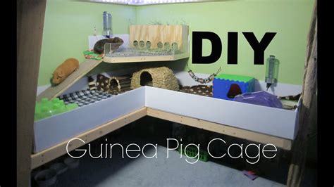From there, multiply the number of guinea pigs by four to determine how many c & c caging has become increasingly popular for its large sizing, simple diy, cheap material and easy expansion and access. DIY Guinea Pig Cage - YouTube