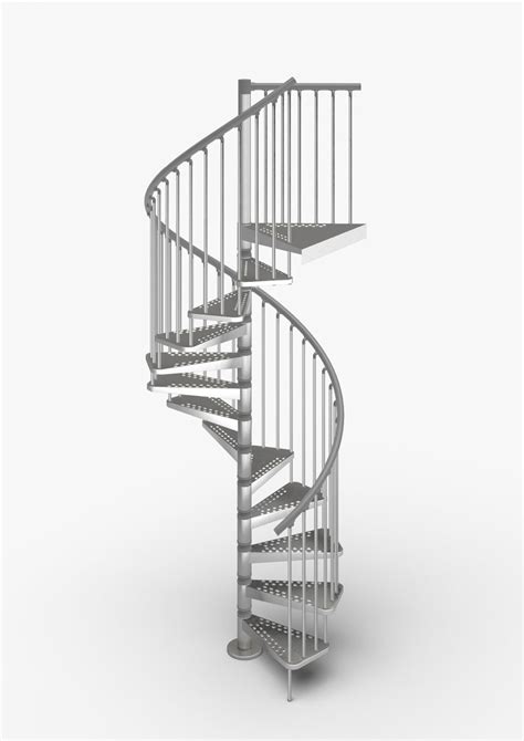 Outdoor Spiral Staircase Type Zink 1400mm L00l Stairs