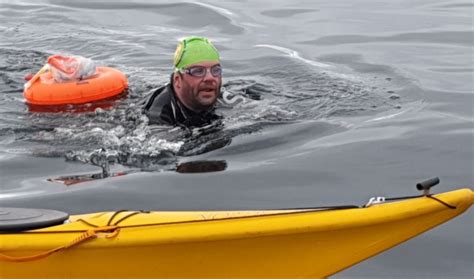 Island Swimmer Colin Makes It Across The Minch The Oban Times
