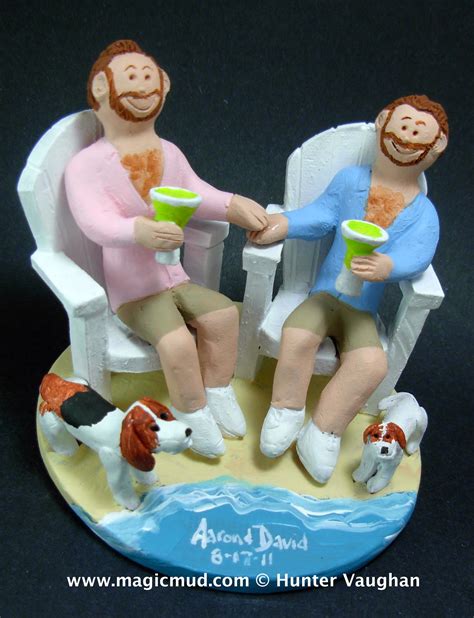 Custom Wedding Cake Toppers Video Gays Wedding Cake Toppers