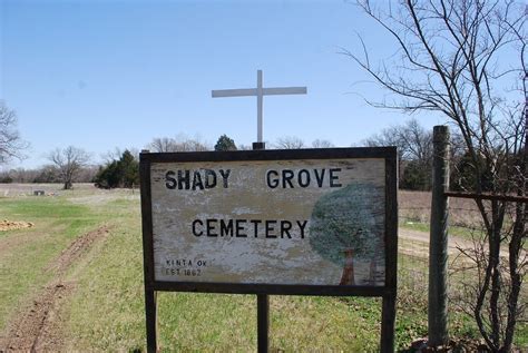 Shady Grove Cemetery In Kinta Oklahoma Find A Grave Friedhof
