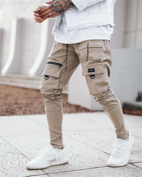 Outfit Featuring Our Utility Cargo Pants V7 In Beige Beige Cargo Pants