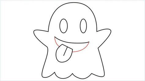 How To Draw A Ghost Step By Step 9 Easy Phase And Video