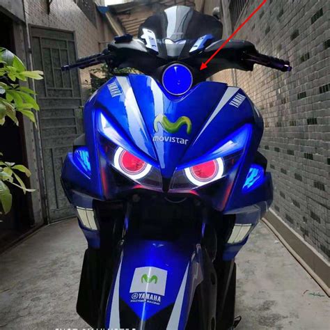 800 x 800 jpeg 109 кб. Modified motorcycle parts nvx HID front lamp light ...
