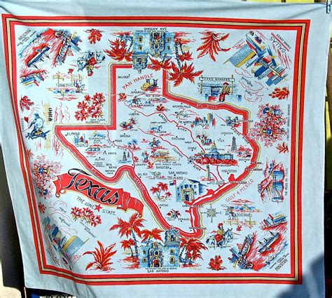 Texas Souvenirs Texas Map