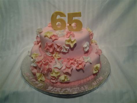 65th Birthday Cake Ideas