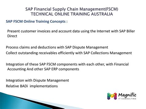 Ppt Sap Financial Supply Chain Managementfscmsouth Africa