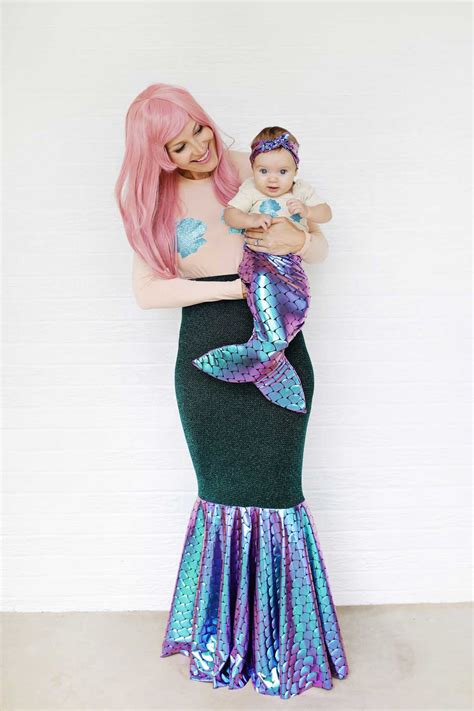 Mother Daughter Mermaid Costume Diy A Beautiful Mess