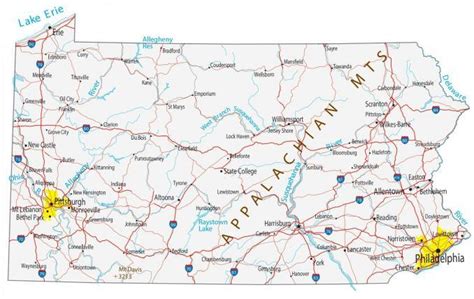 Pennsylvania County Map Gis Geography