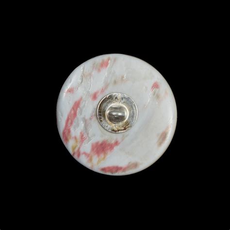 Italian Iridescent Mother Of Pearl Shank Back Button 36l23mm Web