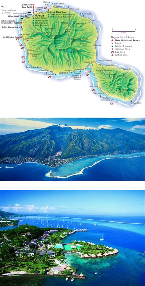 A-2) Tahiti Island, French Polynesia, South Pacific Ocean. 