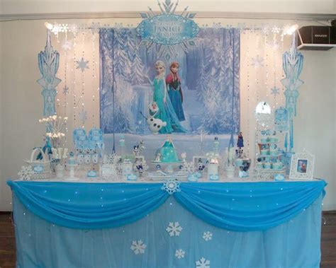 Frozen Themed Birthday Party Decorations Karas Party Ideas Disneys