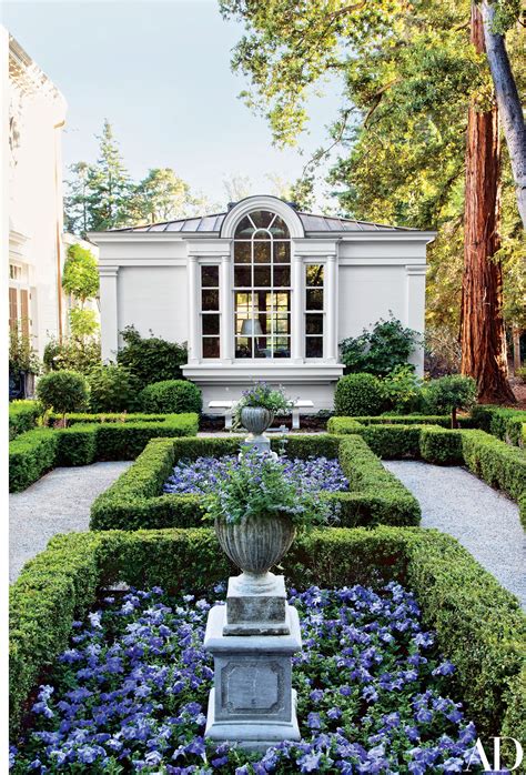 Many people relax planting trees, flowers, fruit trees or vegetables. A Colonial Revival Residence in California Provides the ...