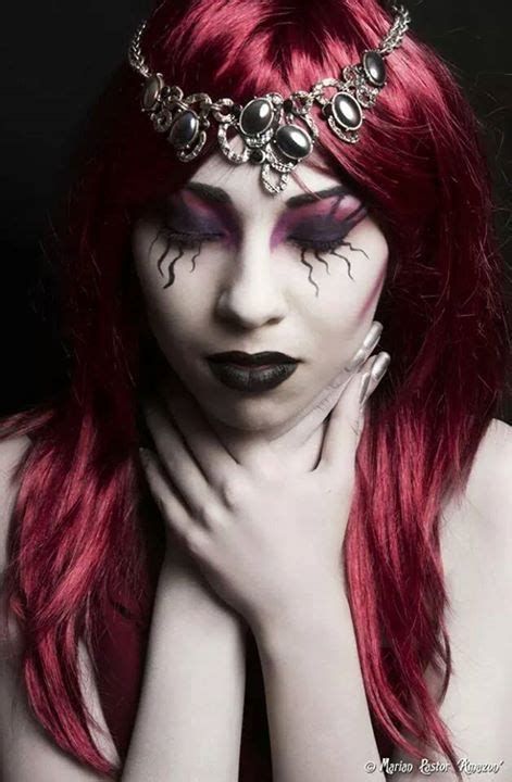 Gothic Woman Goth Women Gothic Halloween Face Makeup Woman Goth Women Goth Style