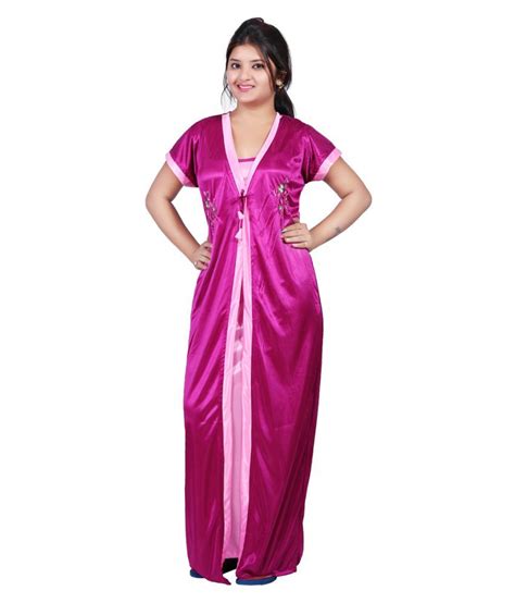 Buy Mahaarani Satin Nighty And Night Gowns Online At Best Prices In India