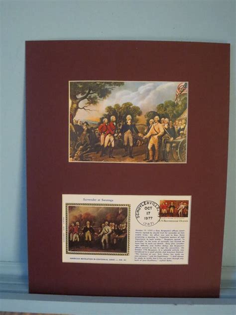 The Battle Of Saratoga The Turning Point Of The Revolution Etsy