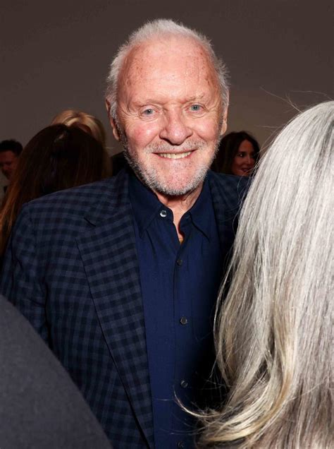 Anthony Hopkins Steps Out With Wife Stella Arroyave For Art Exhibit By