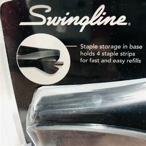Swingline Invision Stapler Sheet Capacity Charcoal Gray For
