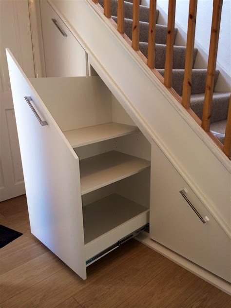 Understair Storage Pull Out Drawers Staircase Storage Under Stairs