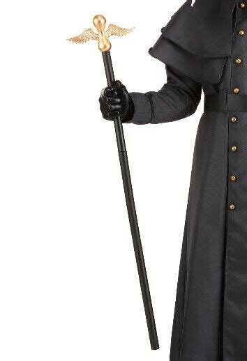 Plague Cane Wand Doctor Prop Steampunk Halloween Costume Cosplay