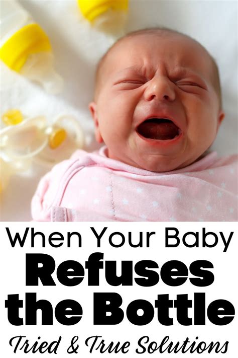 What To Do When Your Baby Wont Take A Bottle Happy Hooligans