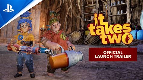 It Takes Two Official Launch Trailer Ps5 Ps4 Youtube