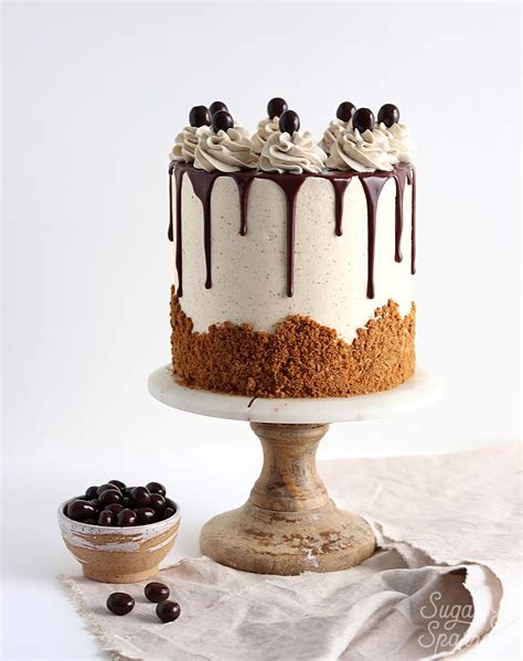 Coffee Layer Cake With Vanilla Espresso Buttercream Sugar Sparrow