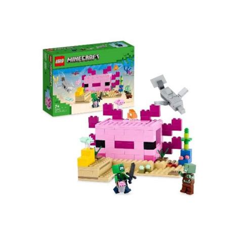 Lego 21247 Minecraft The Axolotl House Set Buildable Underwater On Onbuy