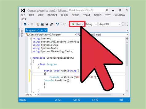 How To Create A Program In C Sharp 9 Steps With Pictures