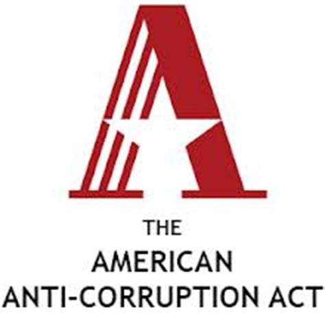 However, a lack of capacity and technical skills. American Anti-Corruption Act - Wikipedia