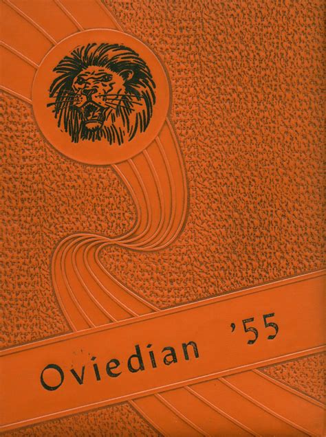 1955 Yearbook From Oviedo High School From Oviedo Florida For Sale
