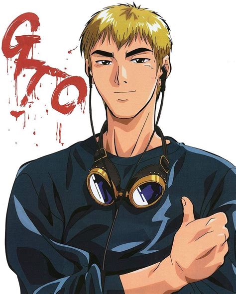 Old Anime Anime Guys Gto Art Japanese Gangster Great Teacher